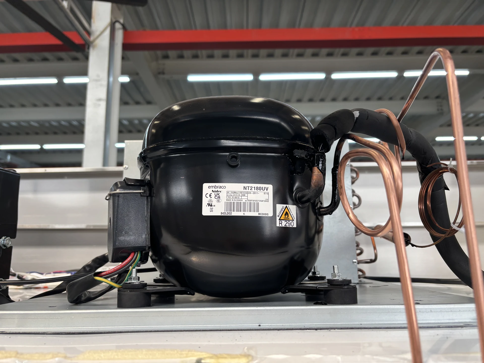 Compresores de marca y refrigerantes de bajo PCA